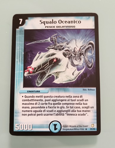 Duelmasters squalo oceanico - squalo,