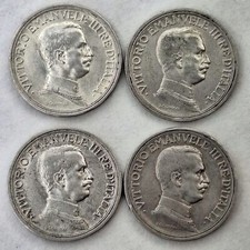 Regno d'Italia serie 4 pz da 2