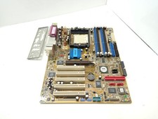 Asus A8V Rev 2.00 Socket 939 DDR SDRAM scheda madre retrò con protezione I/O