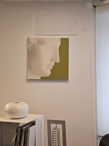 Quadro tela volto donna - su,