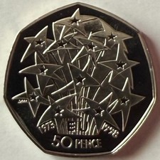 Pence 1998 proof 25 - uk,