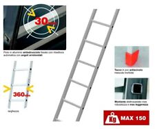 Scala in Alluminio Leggera per Potatura 10 Gradini 3 mt Max 150 kg ED1 MARCHETTI