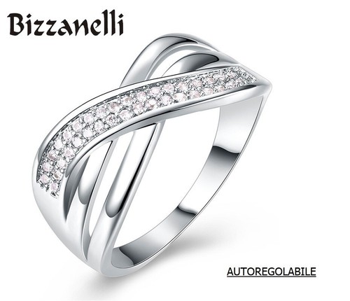 Anello fascia intrecciato in - anello,