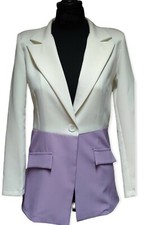 Giacca donna bicolore elegante