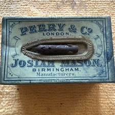Scatola originale Pennini Perry &Co Josiah Mason SIGILLATA Vintage