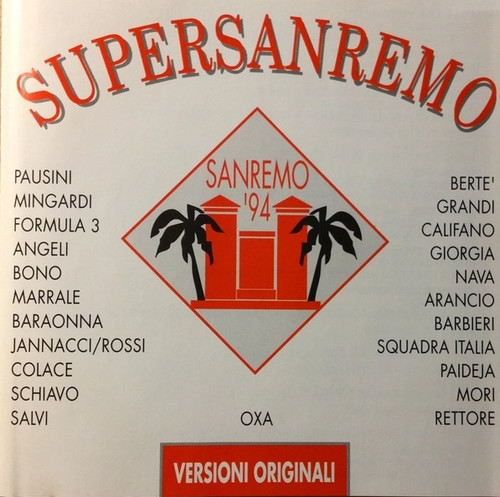Supersanremo 1994 box - supersanremo,