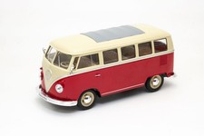 VOLKSWAGEN KOMBI T1 rosso crema - Modellino auto in miniatura 1:24 Welly 22095R