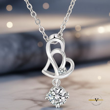 COLLANA DONNA RAGAZZA ARGENTO
