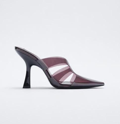Zara colore melanzana tacco