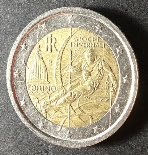 Moneta euro giochi - moneta, 2