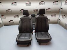 ⏹️ SET SEDILE IN PELLE NERA BMW SERIE 3 F31 TOURING FACELIFT 2012-2015 8G