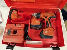 Hilti SF 151-A Kit Trapano Senza Fili Con 3 Caricabatterie Custodia Manuale Funzionante. V