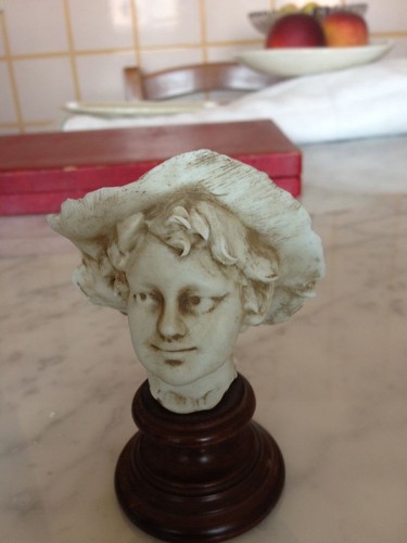 Scultura ceramica testa - ,