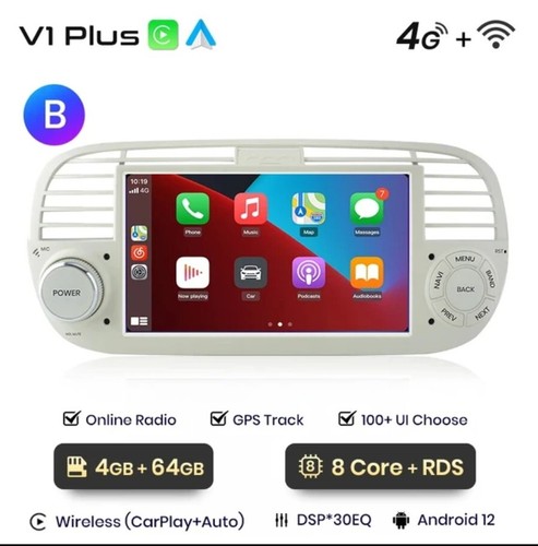 Radio per fiat - radio, 500