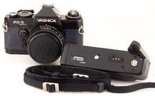 YASHICA FX-D QUARTZ 35mm FILM SLR CAMERA KIT