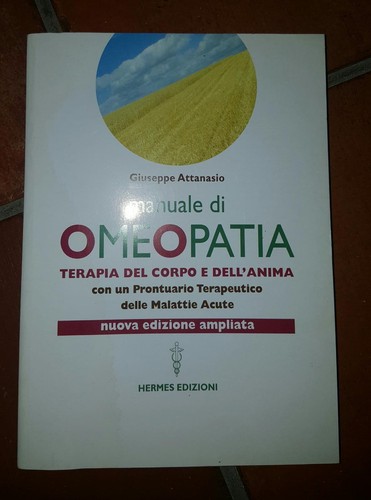 Manuale omeopatia terapia - manuale, di
