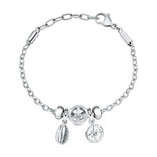 Bracciale MORELLATO donna Drops acciaio / 3 beads