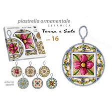 QUADRO QUADRETTO PIASTRELLA IN