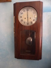 VECCHIO OROLOGIO A PENDOLO MARCA JUNGHANS