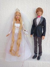 Barbie Sposa Rapunzel E Ken Sposo Mattel 