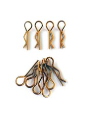 HSPX057 H-Speed Clip Carrozzeria Piegate per 1:8 Buggy (10pc) ARANCIONE