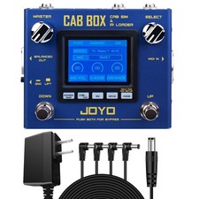 JOYO Multieffetto IR Cabinet Modellazione Amplificatore Simulatore Pedale Adattatore Alimentazione