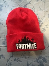 Fortnite Knit Hat OSFM Red