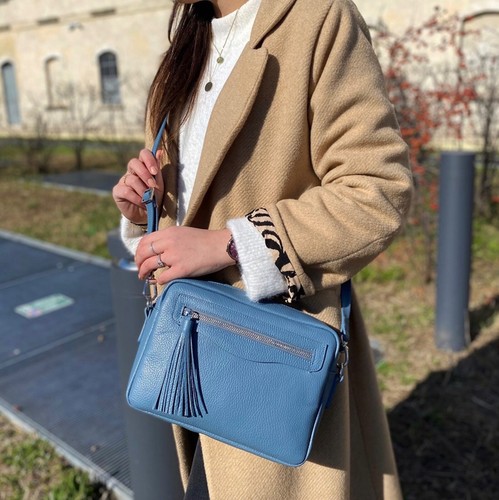 Borsa mano pelle lucia - a, in