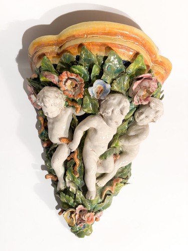 Mensola attribuita ceramiche - mensola, a
