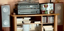 impianto stereo hi fi con giradischi