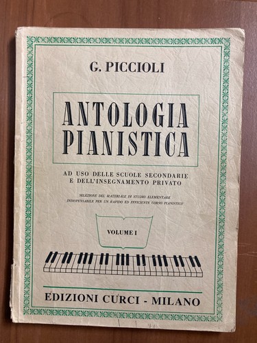 Antologia pianistica uso - antologia,