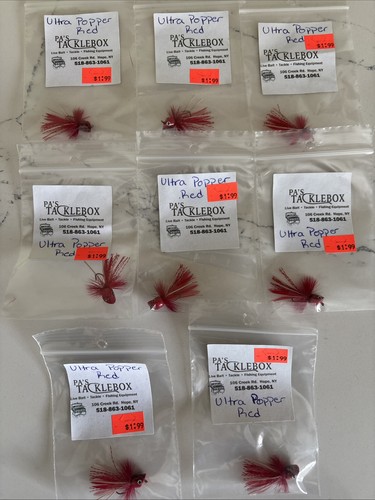 Ultra popper red fly - popper,