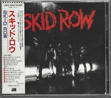 CD Skid Row – Skid Row JAPAN  Atlantic – 25P2-2494  1989 Con OBI