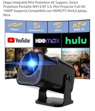 Mini Proiettore 4K Support