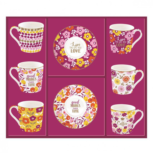 Easy life set tazze - set, 6