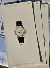 Presentazione Tecnica di 4 Orologi Patek Philippe 2002 ref. 5035 5055 5102 5136