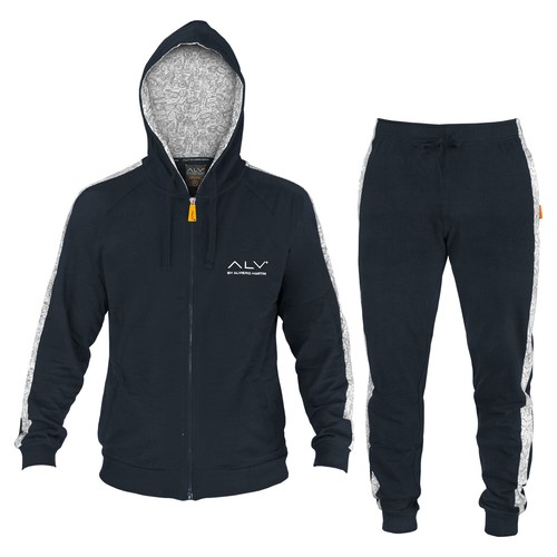 Tuta uomo homewear alviero - tuta,