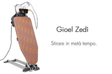 FERRO CON ASSE DA STIRO PROFESSIONALE ASPIRANTE RISCALDANTE marca GIOEL