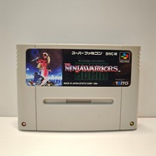 THE NINJA WARRIORS AGAIN SUPER FAMICOM SNES JAP
