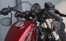 Manubrio bobber nero vintage - nero,