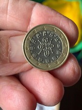 Moneta 1 euro  Portogallo, ottime condizioni, emissione 2004 - circolata - RARA