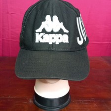 JUVENTUS FOOTBALL ITALIAN TEAM KAPPA GARA CAPPELLO VINTAGE VELCRO CALCIO SPORT 
