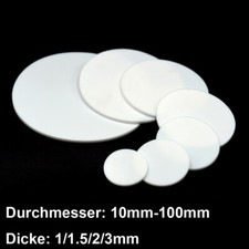 Piastra rotonda in PTFE