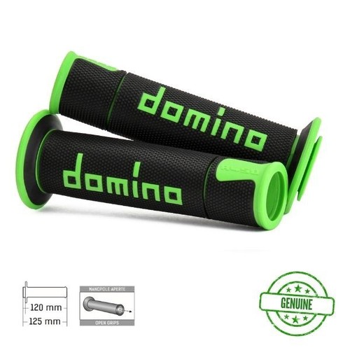 Manopole domino nero verde - manopole,