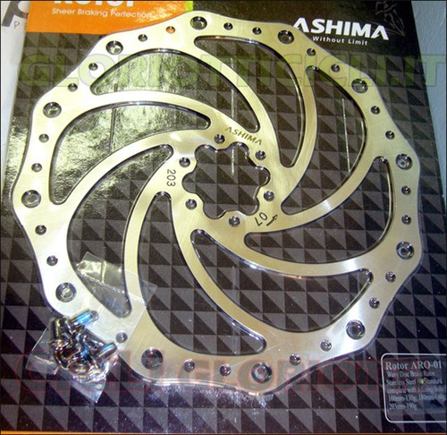 Disco freno mtb ashima aro - ashima,