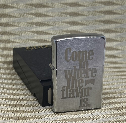 Zippo marlboro vieni dove - marlboro, è