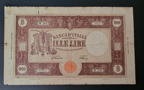 Mille 1000 lire grande - 1000,