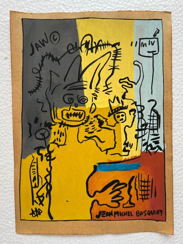 Disegno jean michel basquiat - disegno,