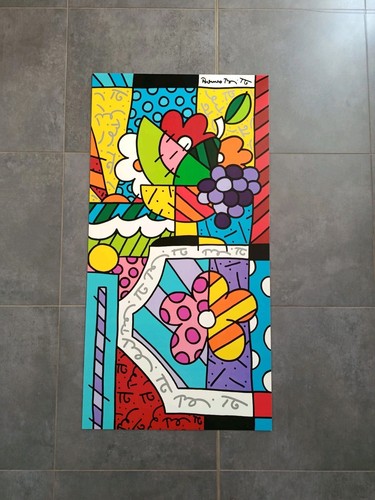 Romero britto sérigraphie - britto, sur