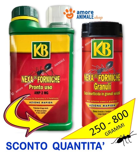 Nexa formiche granuli - formiche, →
